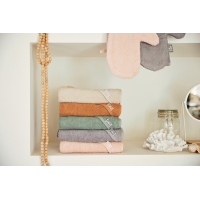 Jollein badstof badcape Storm grey